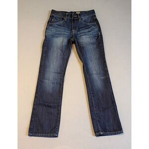 Tokyo‎ Five Jeans Women's Size 12 Bravery Straight Leg Dark Wash Mid Rise
